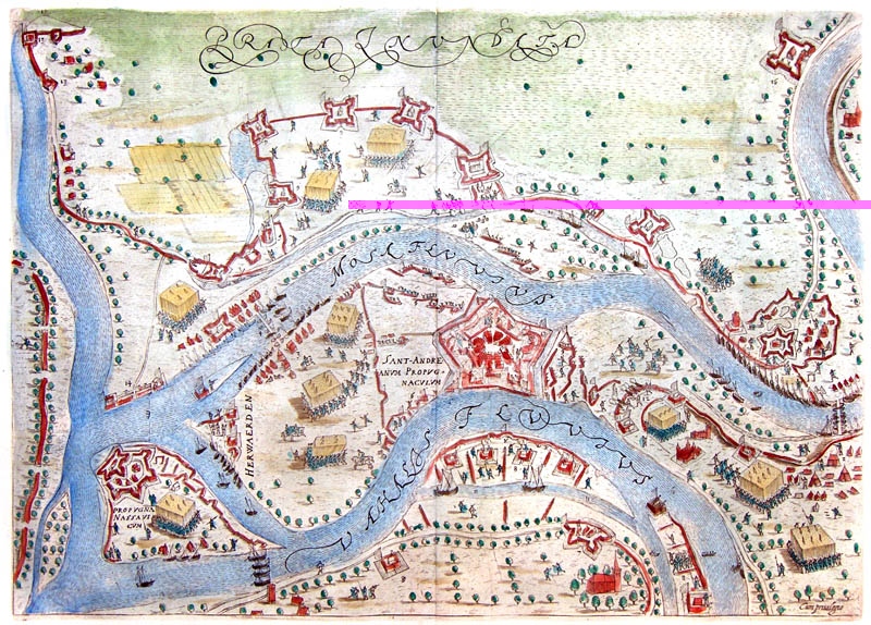 Fort Andries Heerewaarden 1615 Orlers